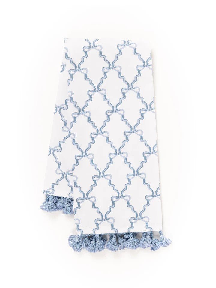 Bow Trellis Tea Towel - Ballyhoo Boutique and Gift
