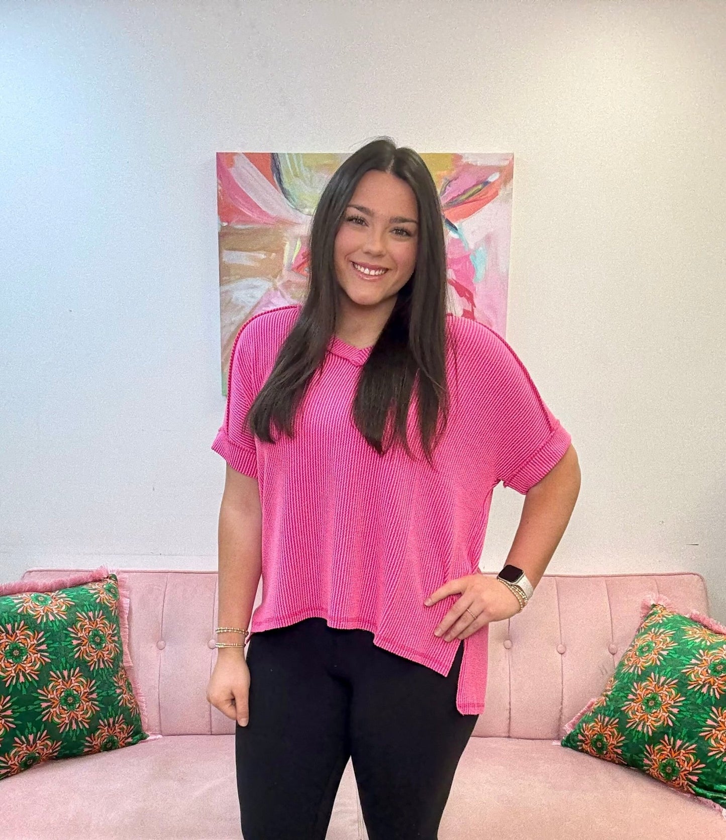 Breezing By Top - Ballyhoo Boutique and Gift