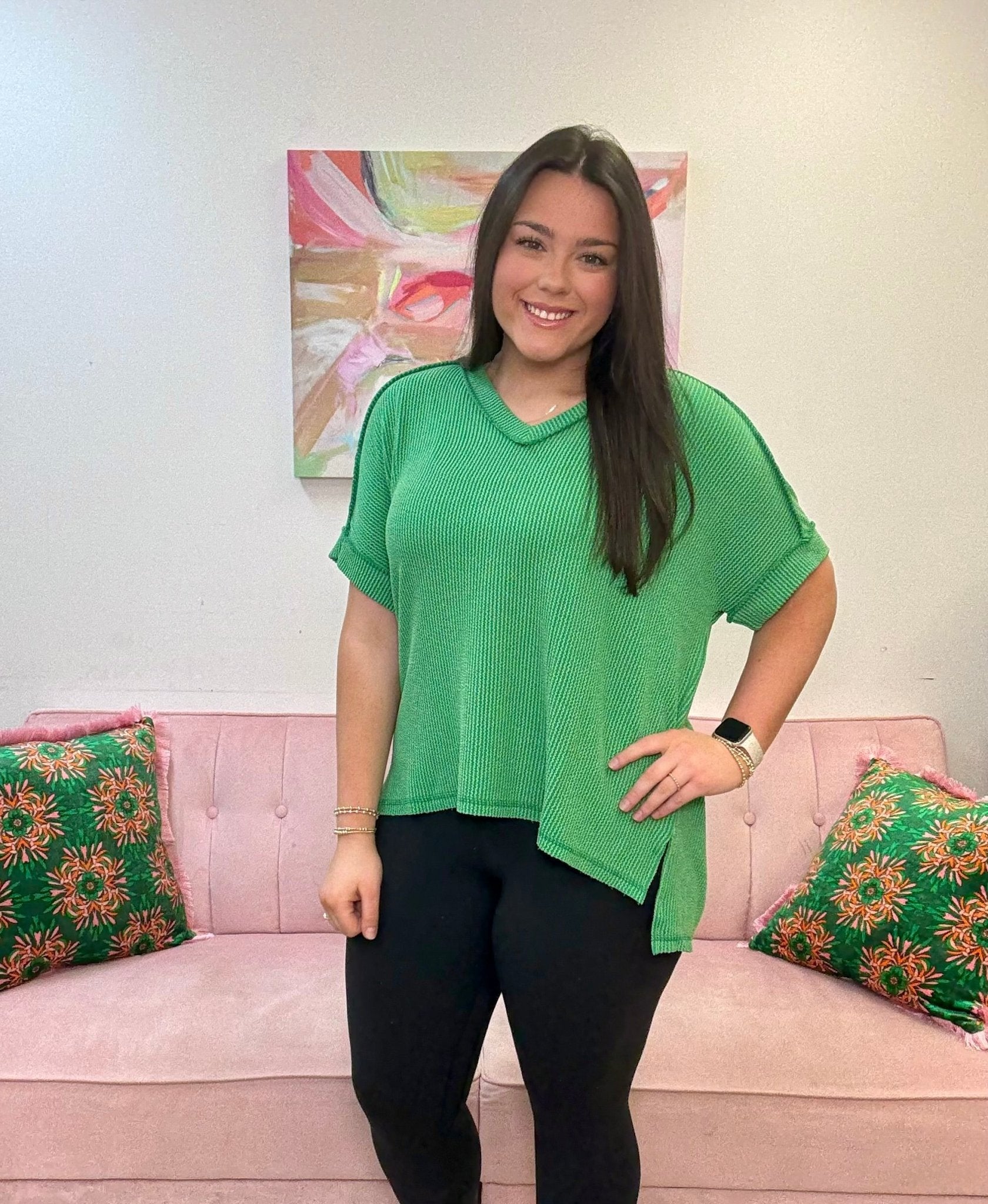 Breezing By Top - Ballyhoo Boutique and Gift