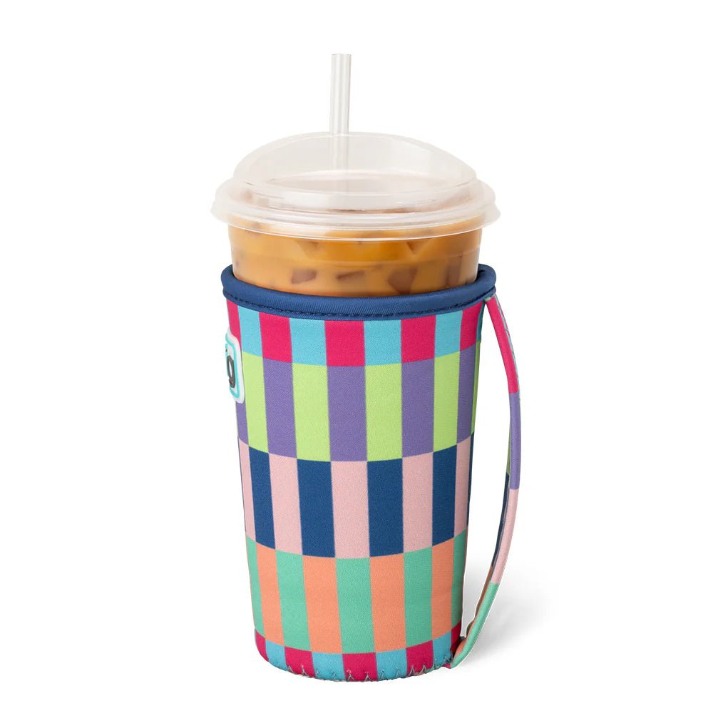 Brite Stripe Iced Cup Coolie - Ballyhoo Boutique and Gift