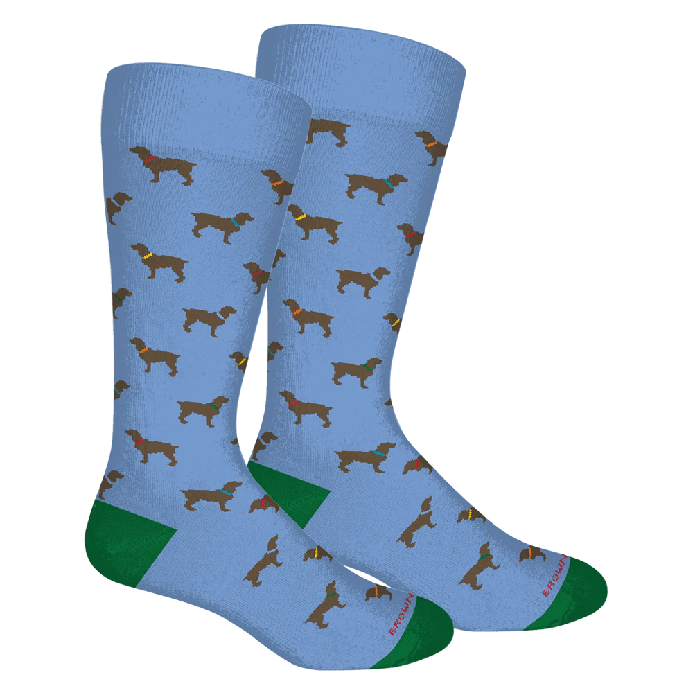 Brown Dog Mens Socks - Ballyhoo Boutique and Gift