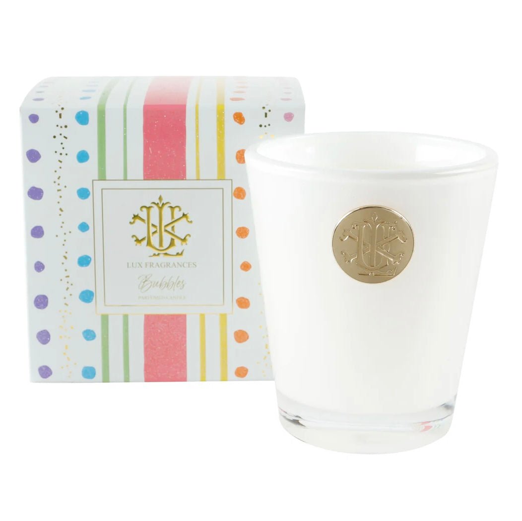 Bubbles Boxed Candle 8oz - Ballyhoo Boutique and Gift