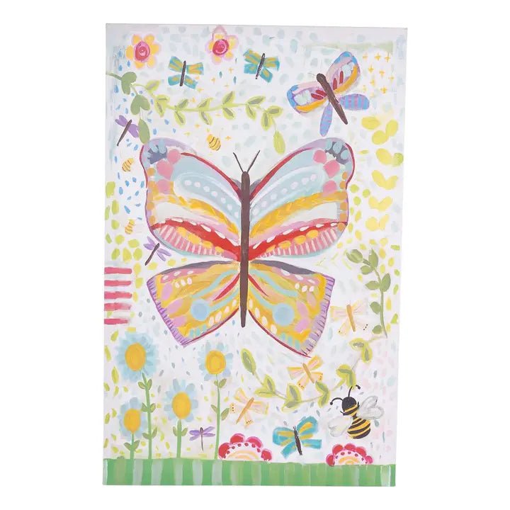 Butterfly Garden Canvas - Ballyhoo Boutique and Gift