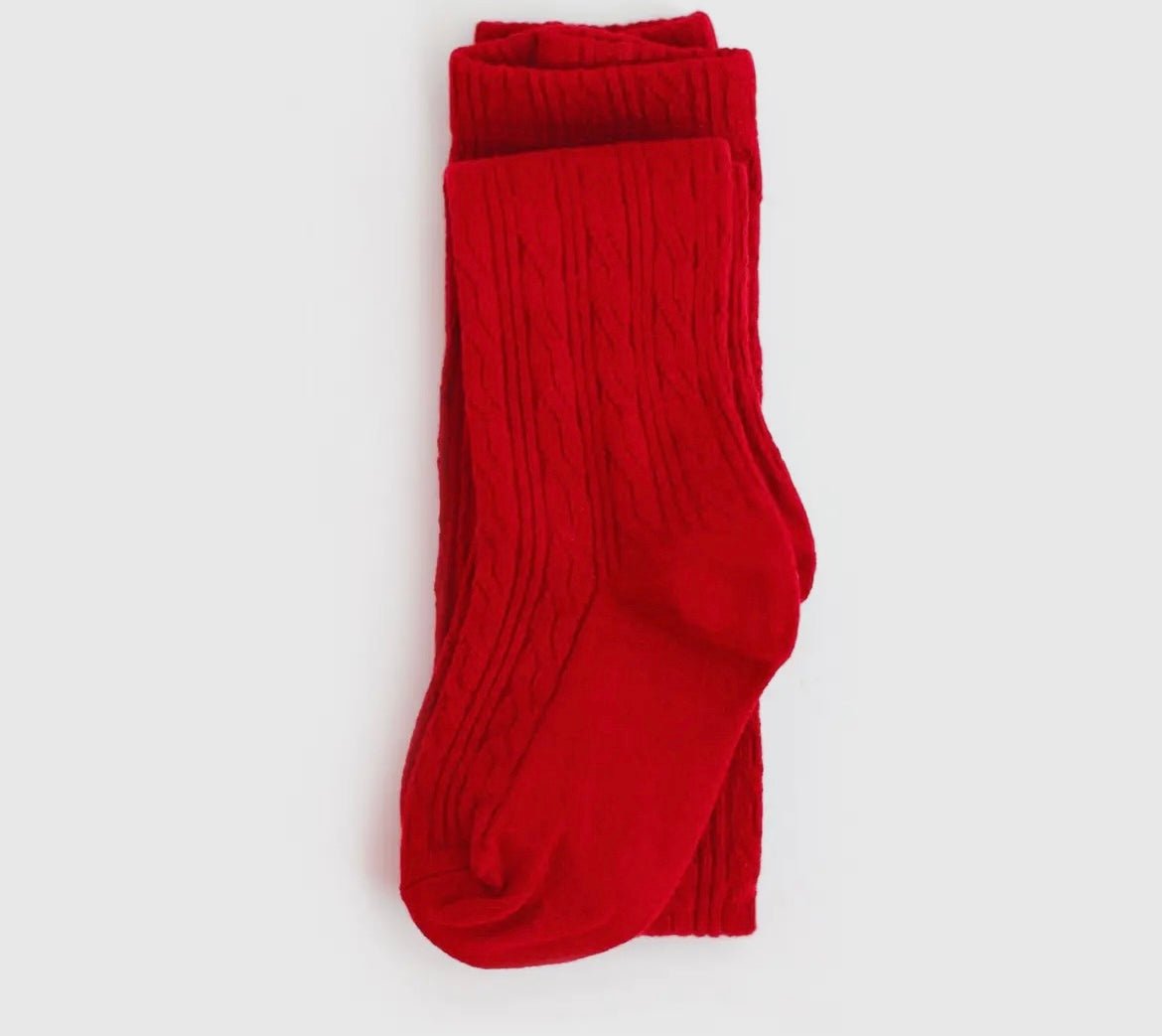Cable Knit Tights - Ballyhoo Boutique and Gift