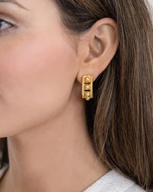 Capri Hoops - Ballyhoo Boutique and Gift