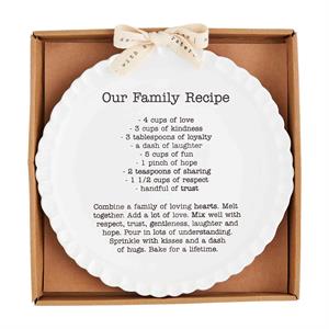 Ceramic Pie Plate - Ballyhoo Boutique and Gift