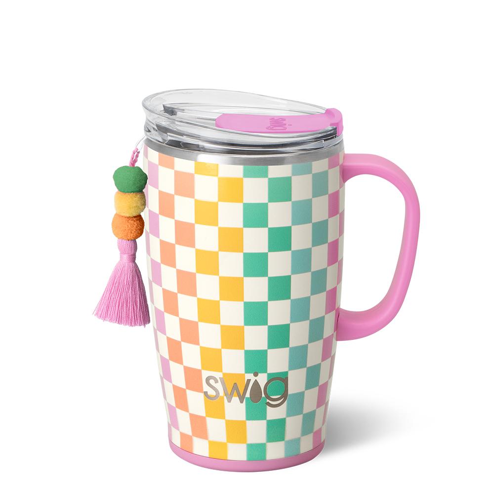 Check Mate Travel Mug 18oz - Ballyhoo Boutique and Gift