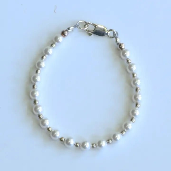 Children's Classic Pearl Bracelet - Ballyhoo Boutique and Gift