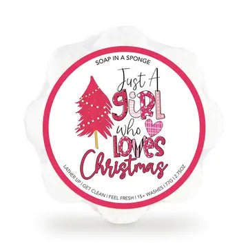 Christmas Caren Sponge - Ballyhoo Boutique and Gift
