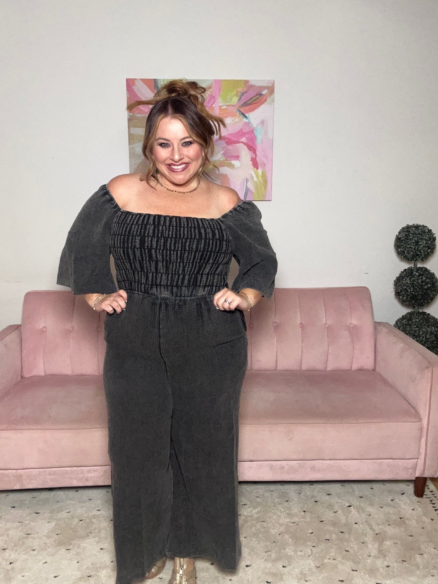 City Stroll Jumpsuit - Ballyhoo Boutique and Gift