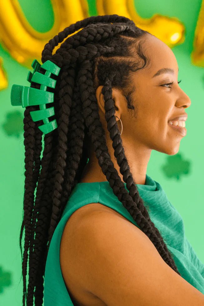 Classic Shamrock Large Clip - Ballyhoo Boutique and Gift