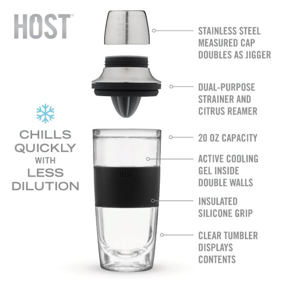 Cocktail Shaker FREEZE - Ballyhoo Boutique and Gift