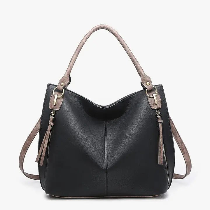 Connar Distressed Tote - Ballyhoo Boutique and Gift