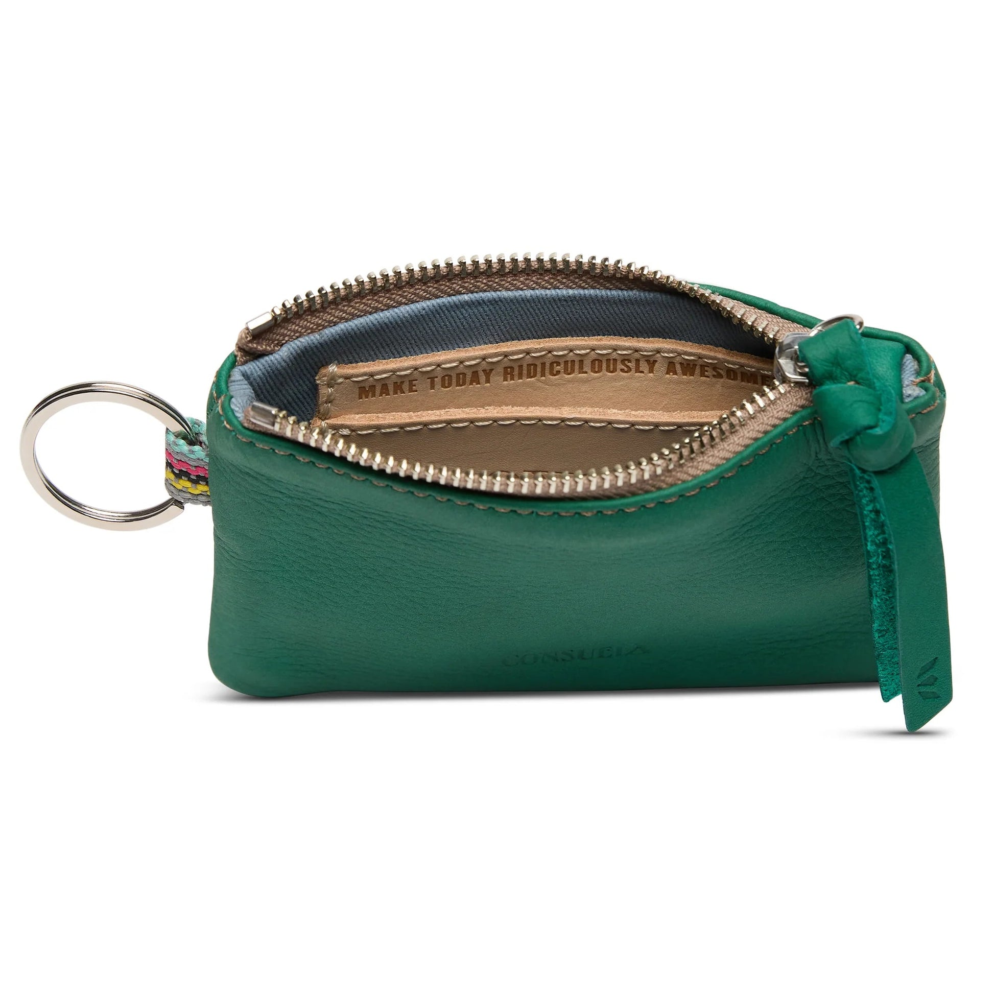 Consuela Teal Pouch - Ballyhoo Boutique and Gift