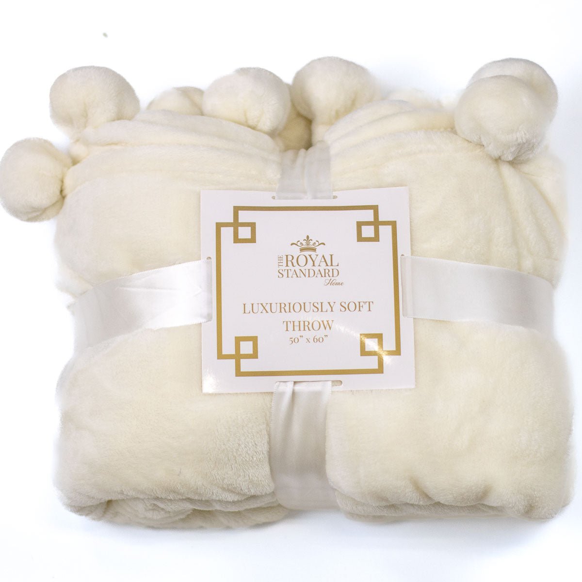 Cozy Pom Pom Throw - Ballyhoo Boutique and Gift