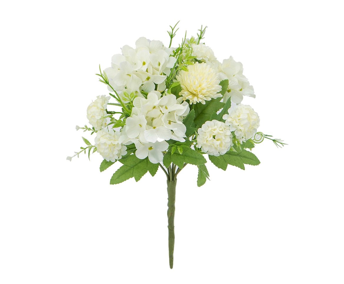 Cream Hydrangea Bush - Ballyhoo Boutique and Gift