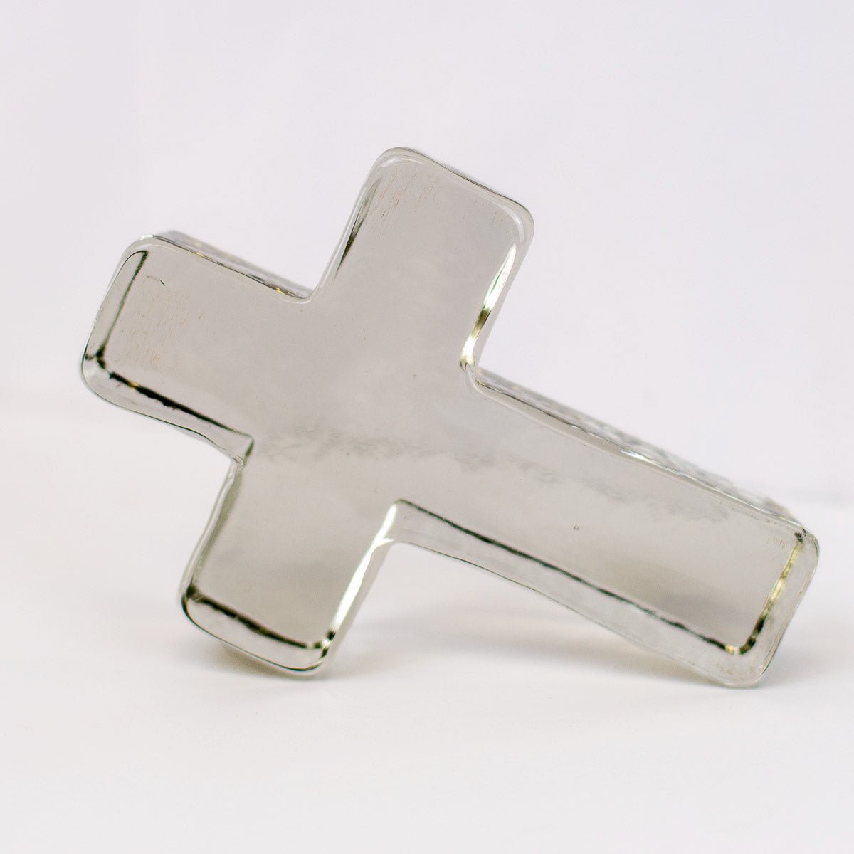 Cross Glass Decor - Ballyhoo Boutique and Gift