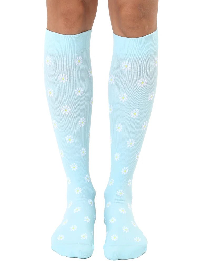 Daisy Compression Socks - Ballyhoo Boutique and Gift