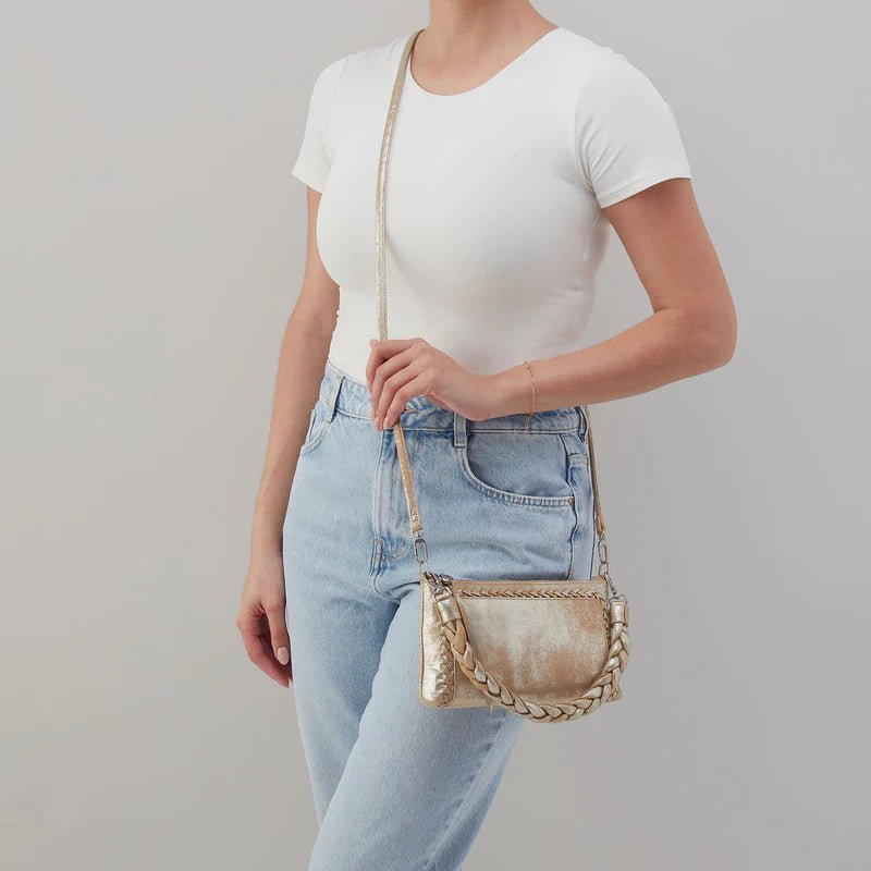 Darcy Crossbody Saddle Stardust - Ballyhoo Boutique and Gift
