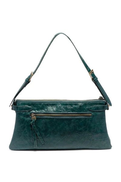Dark Teal Eve Trapeze Bag - Ballyhoo Boutique and Gift