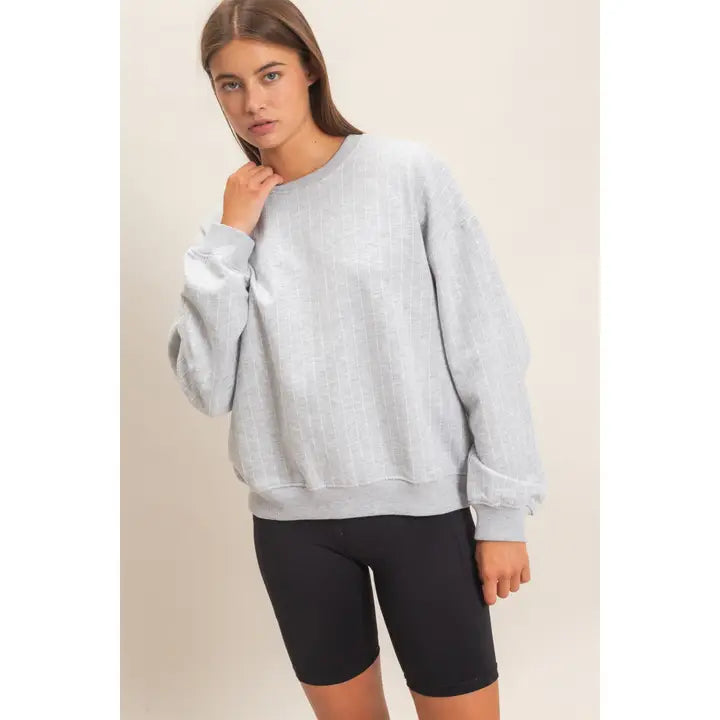 Pinstripe Patty Sweatshirt HYFVE, Inc.