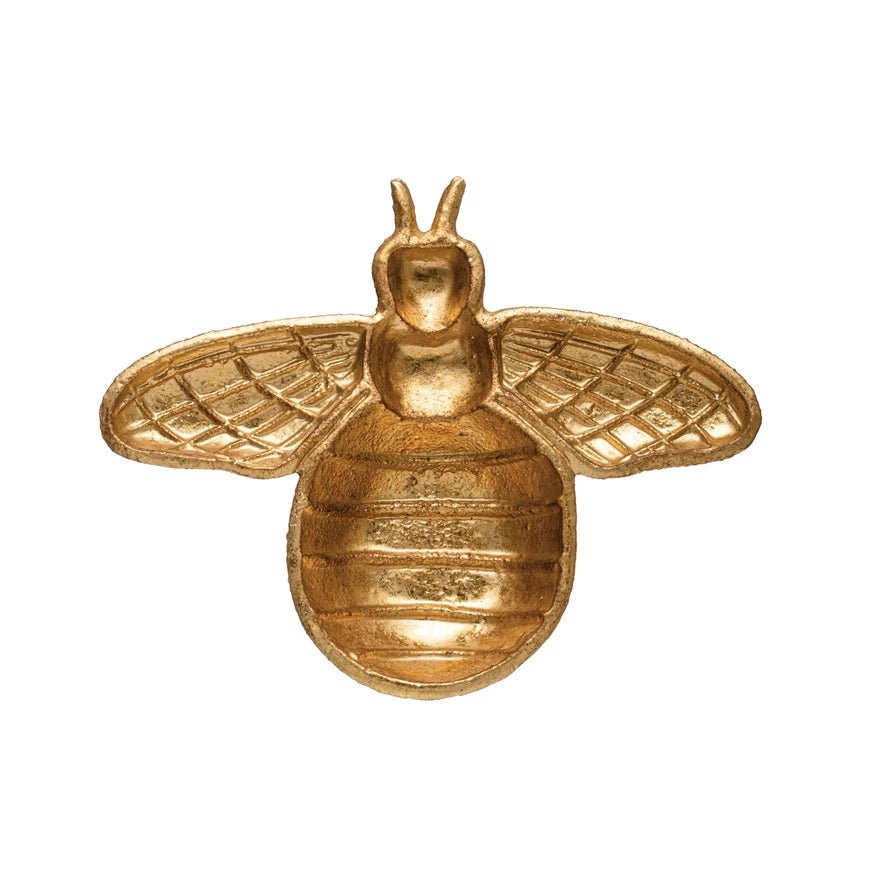 Decorative Cast Iron Bee Dish - Ballyhoo Boutique and Gift