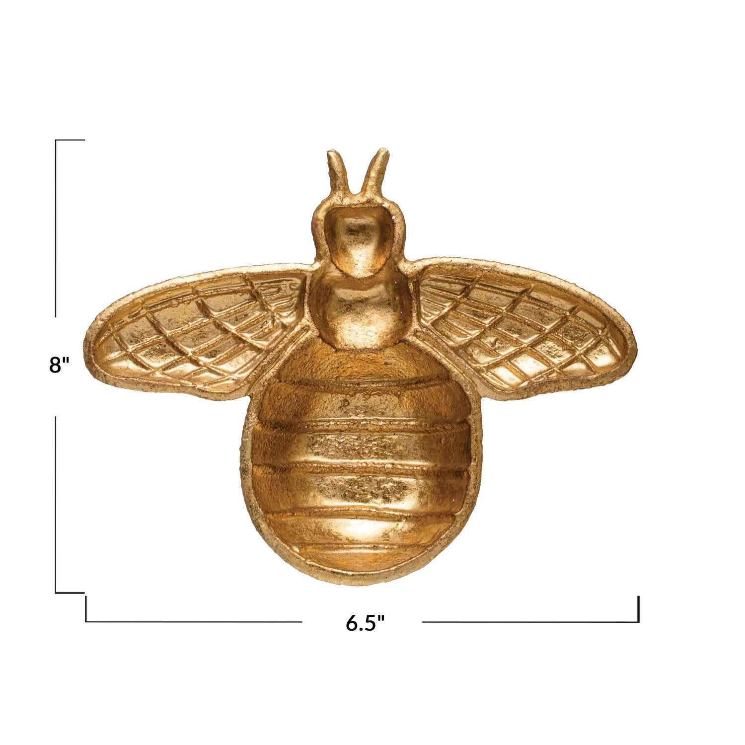 Decorative Cast Iron Bee Dish - Ballyhoo Boutique and Gift