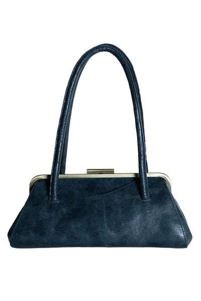 Deep Denim Lady Frame Bag - Ballyhoo Boutique and Gift