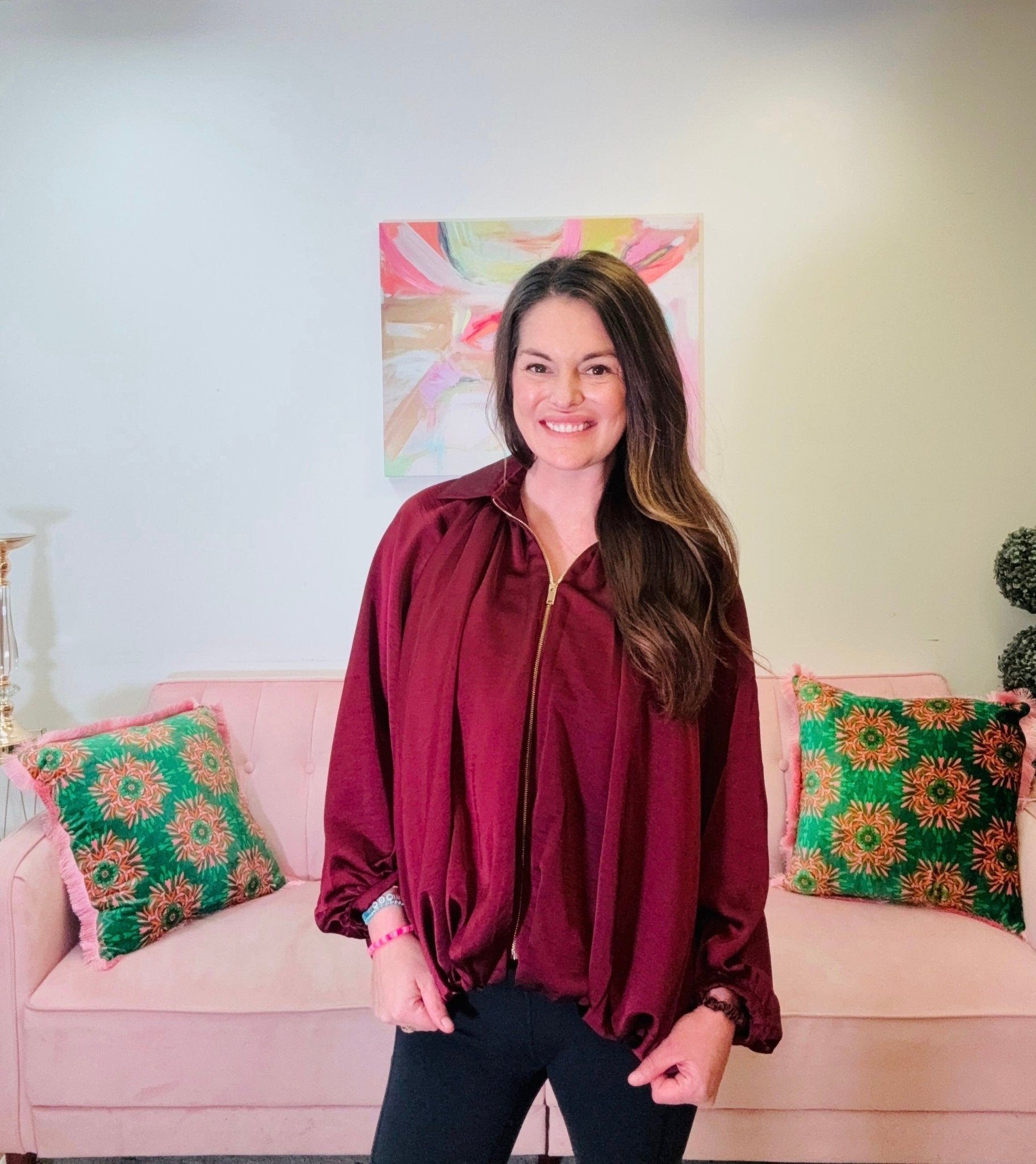 Delta Sunset Top - Ballyhoo Boutique and Gift