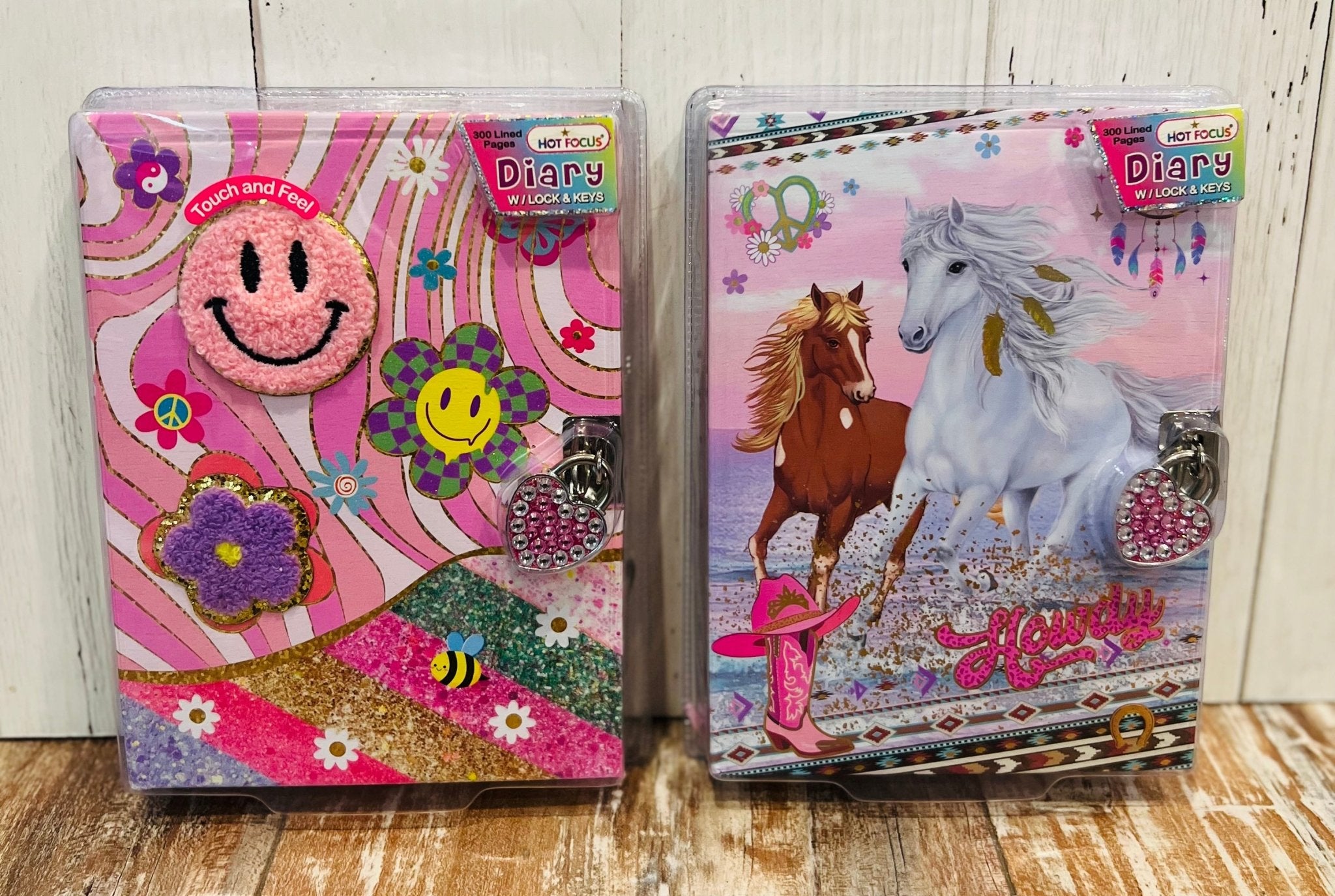 Diary w/ Lock and Key - Ballyhoo Boutique and Gift