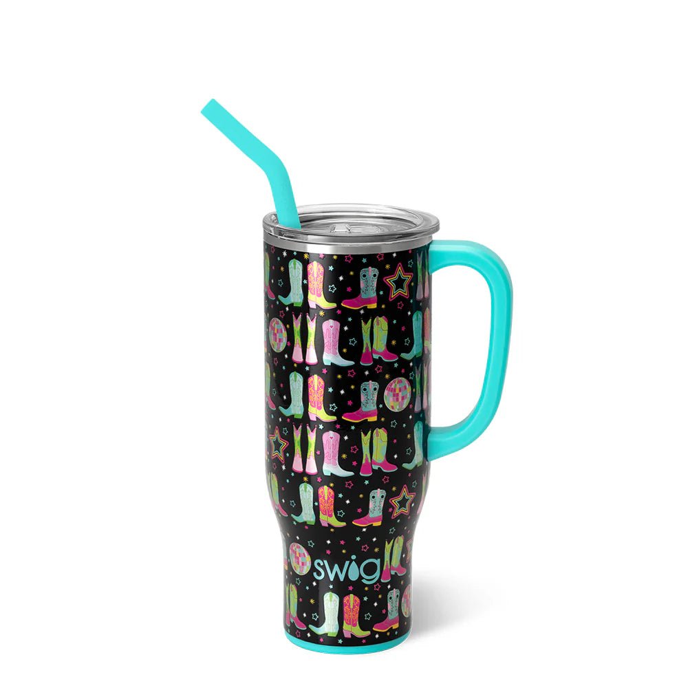 Disco Cowgirl Mug 30oz - Ballyhoo Boutique and Gift