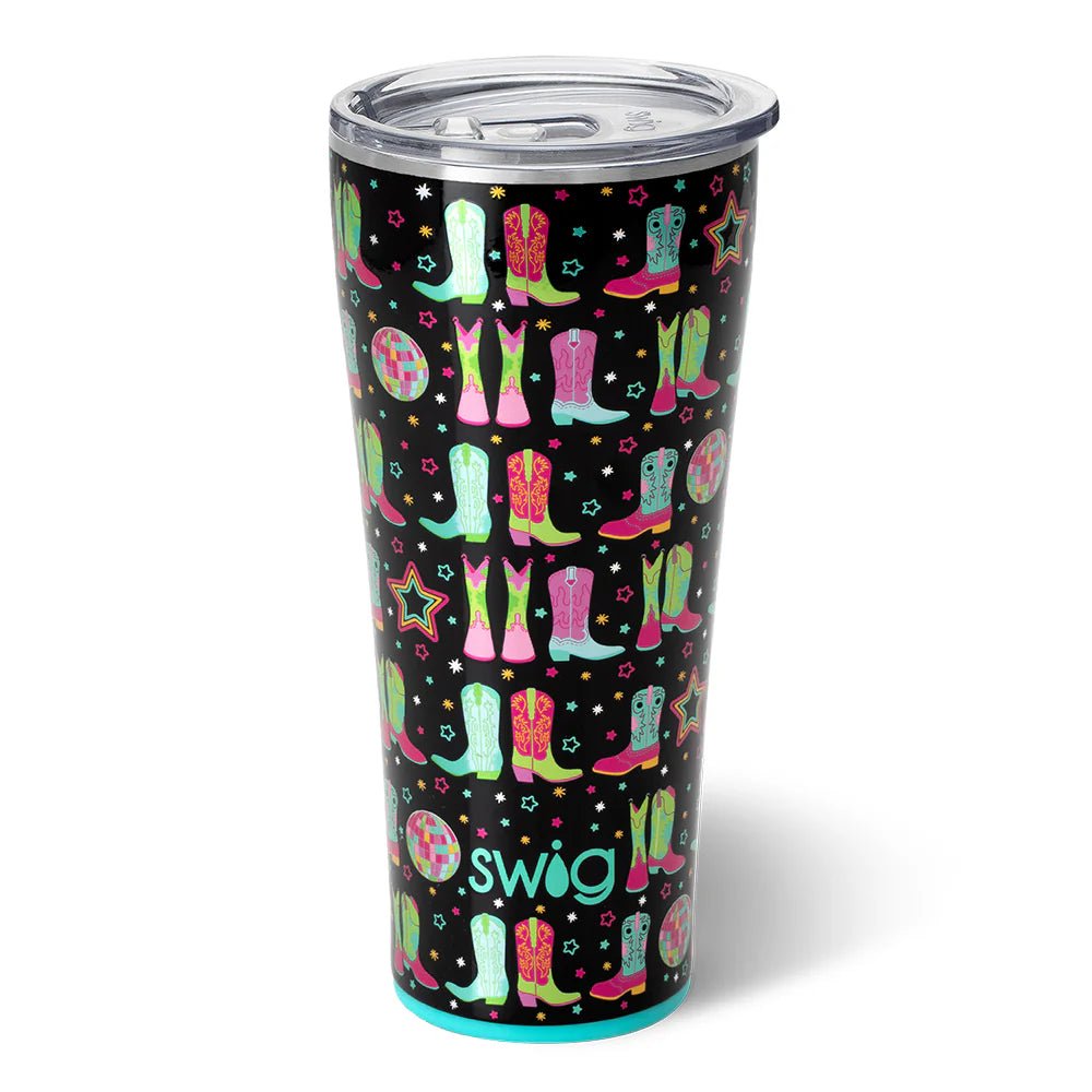 Disco Cowgirl Tumbler 32oz - Ballyhoo Boutique and Gift