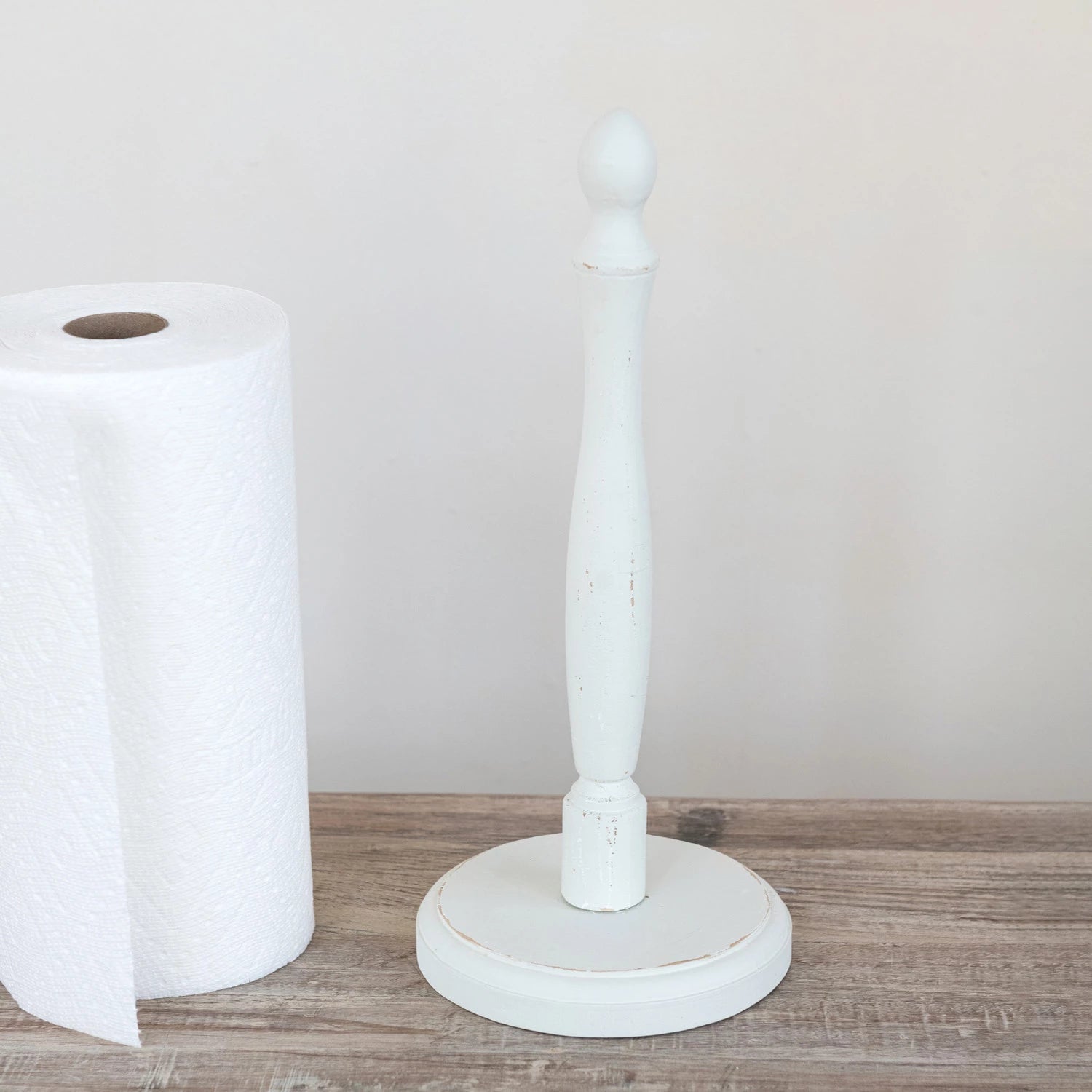 Distressed Paper Towel Holder - Ballyhoo Boutique and Gift
