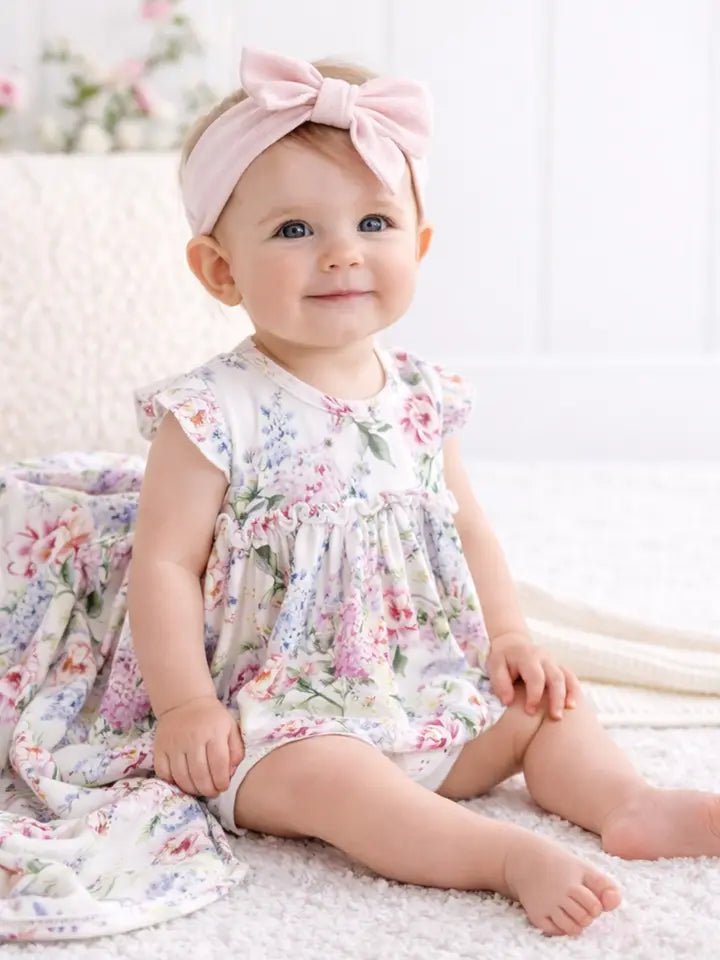Dream Blossom Skirted Bodysuit - Ballyhoo Boutique and Gift
