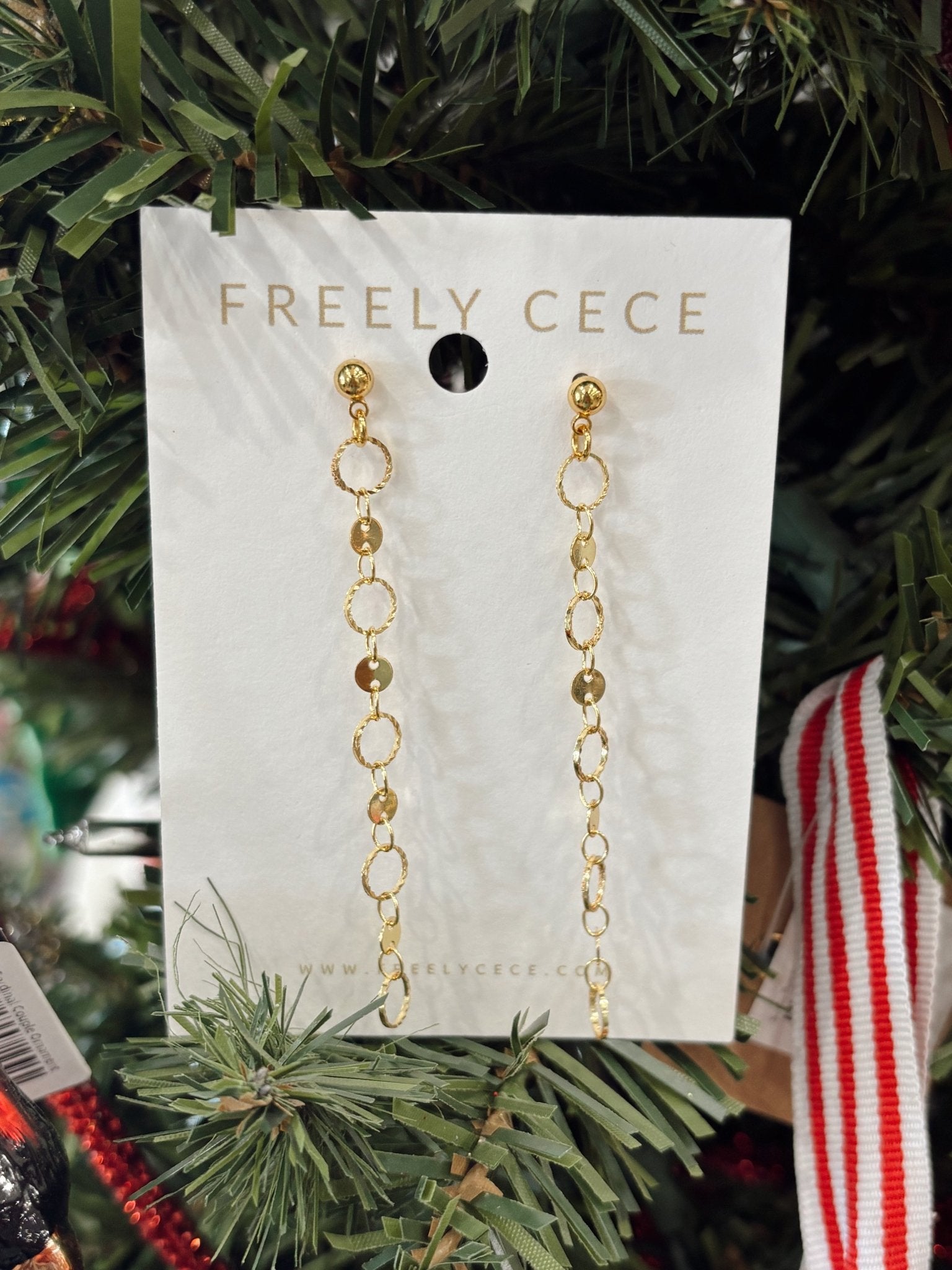 Drop Disc Earring - Ballyhoo Boutique and Gift