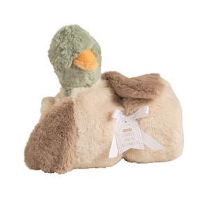 Duck Plush Blanket - Ballyhoo Boutique and Gift