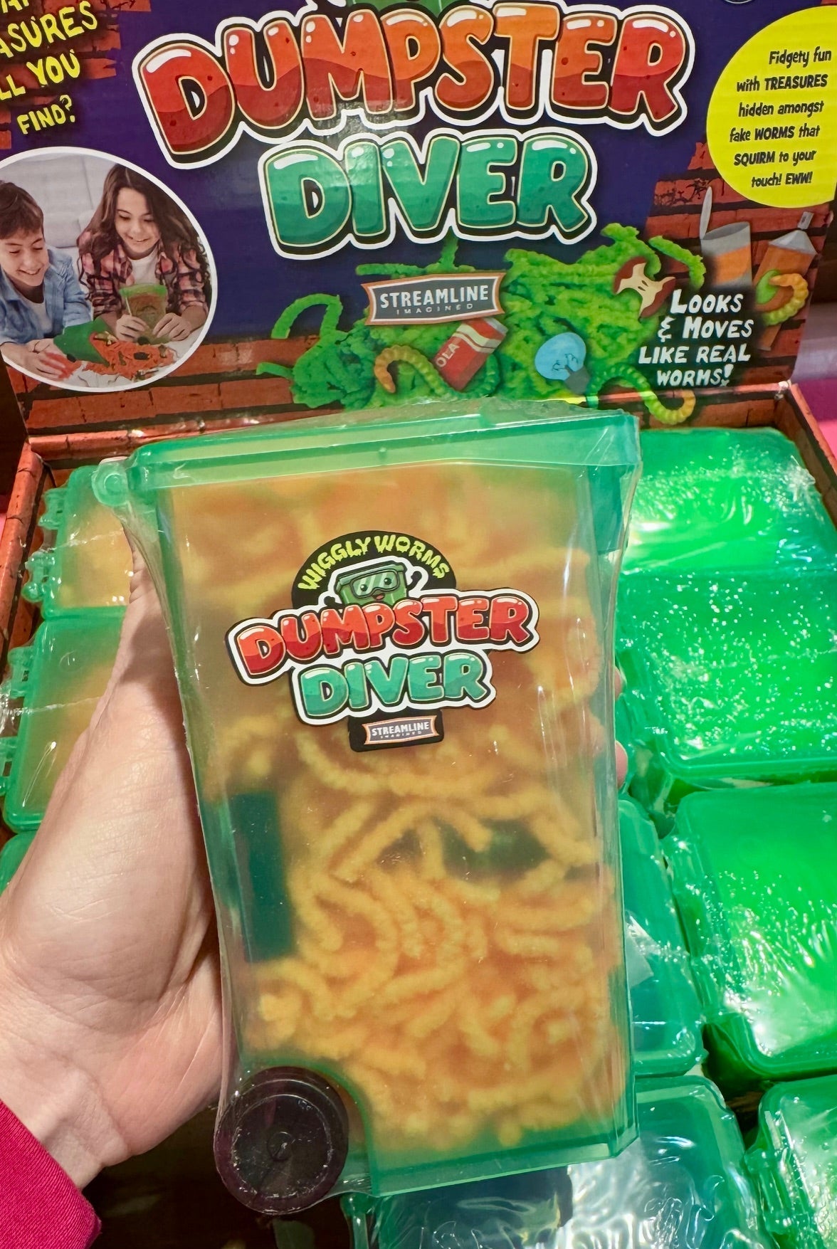 Dumpster Diver Sensory Worms - Ballyhoo Boutique and Gift