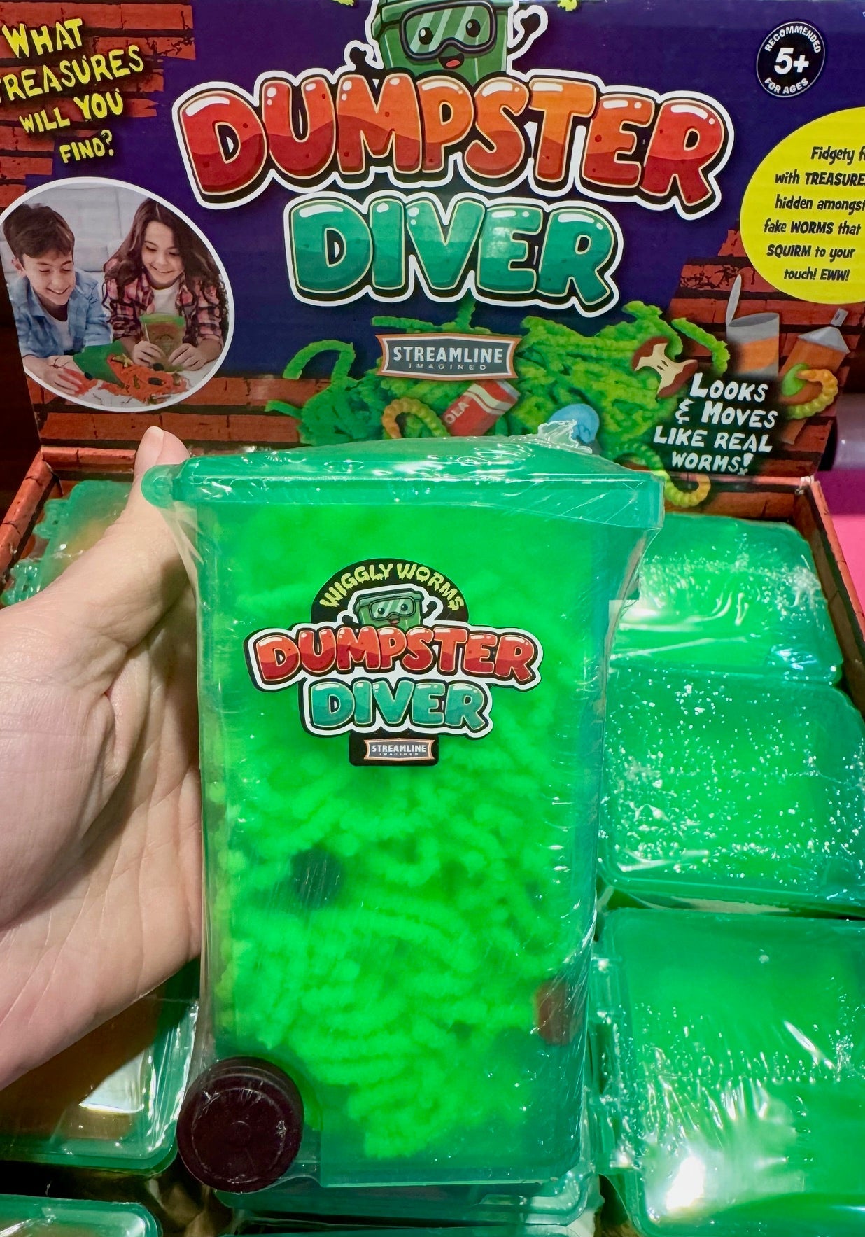 Dumpster Diver Sensory Worms - Ballyhoo Boutique and Gift