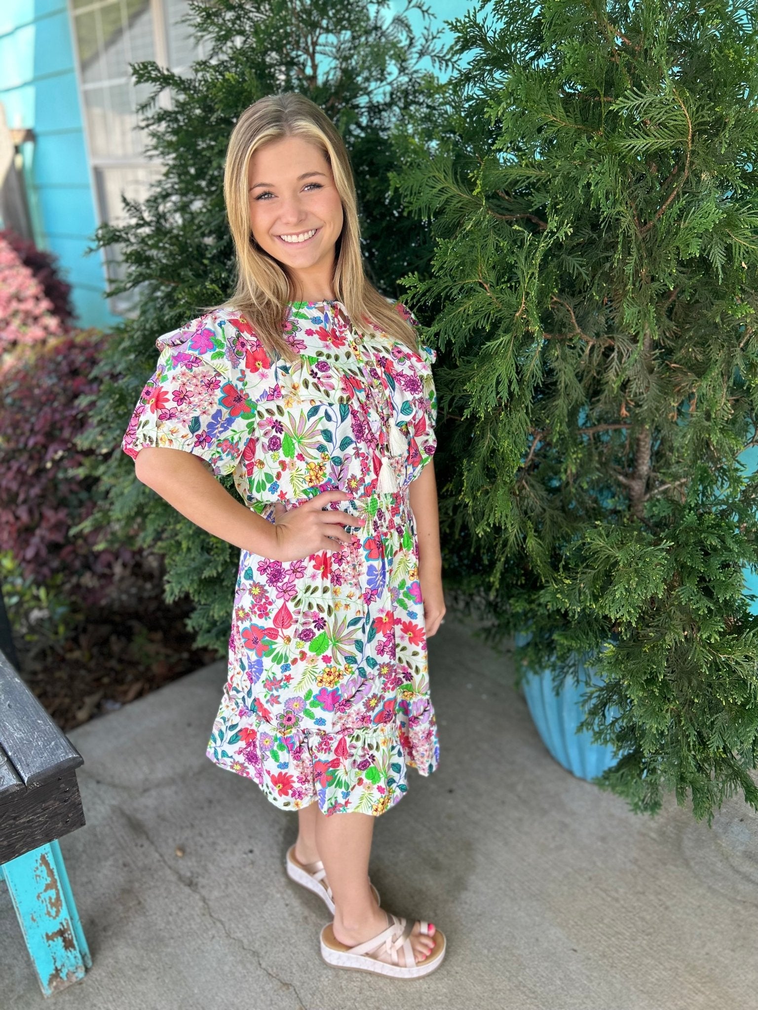 ED70299 Dress - Ballyhoo Boutique and Gift