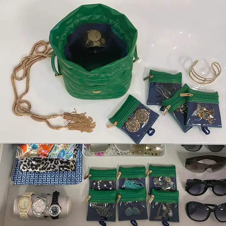 Emerald Jewlery Case - Ballyhoo Boutique and Gift