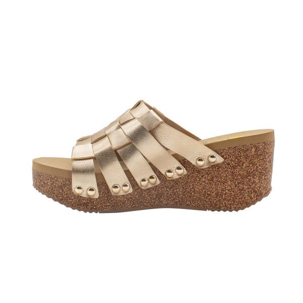 Enoki Sandal w/ Metal Clog Studs - Ballyhoo Boutique and Gift