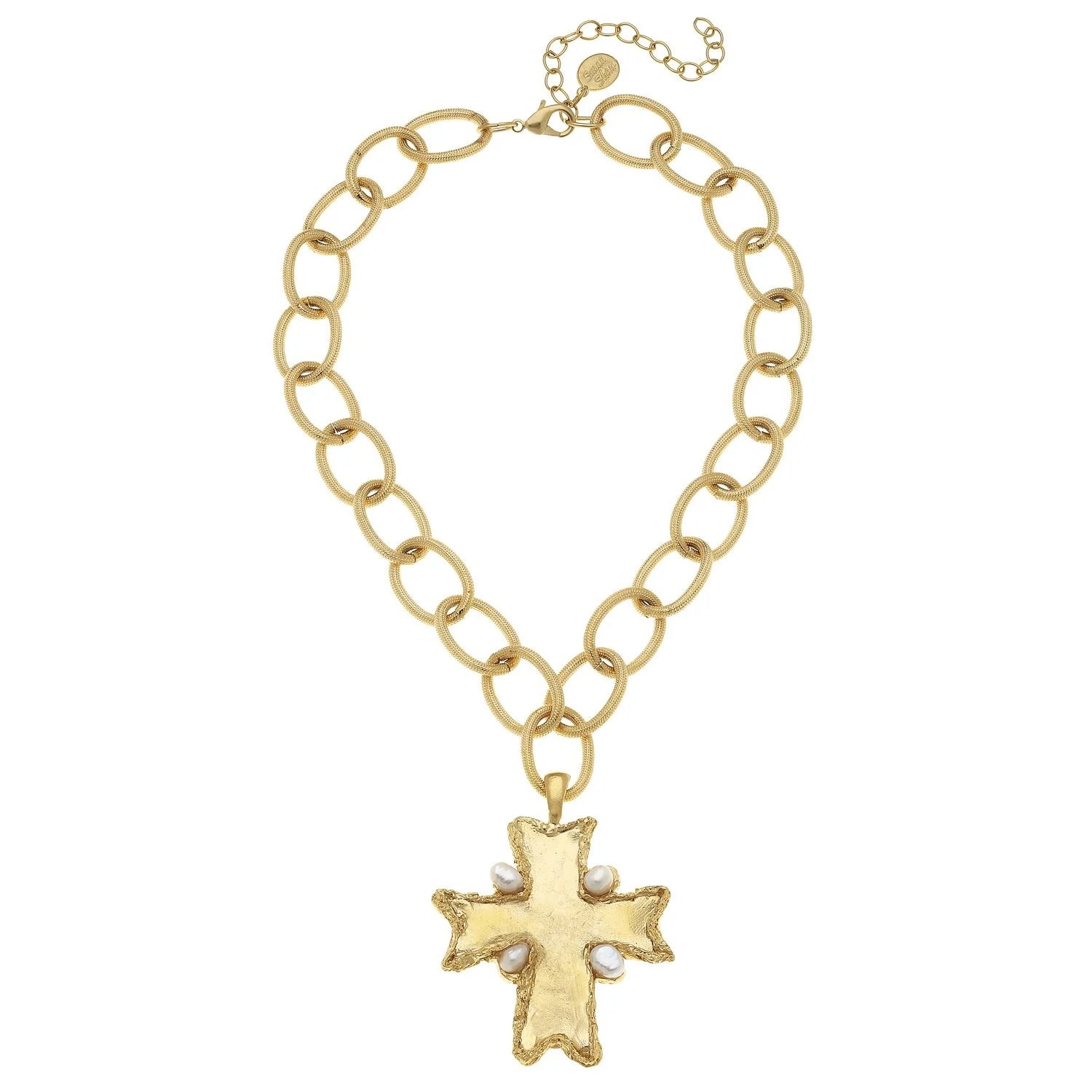 Esther Cross Necklace - Ballyhoo Boutique and Gift
