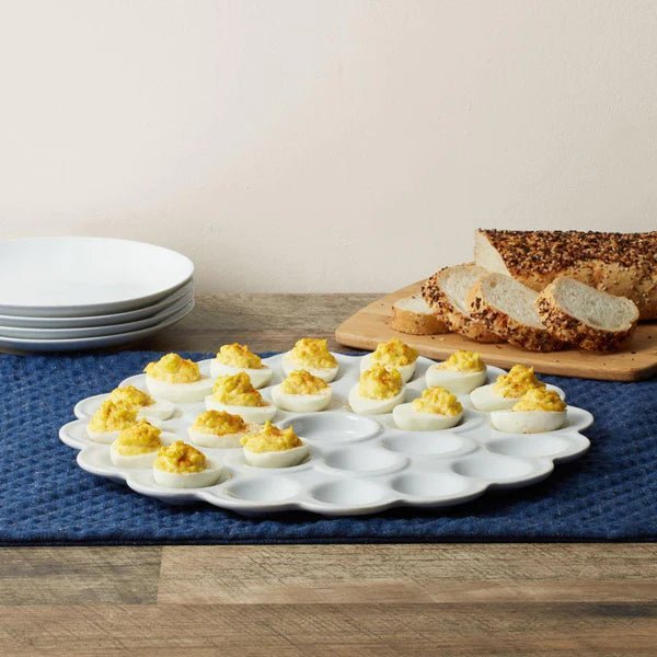 EW Flower Egg Platter - Ballyhoo Boutique and Gift