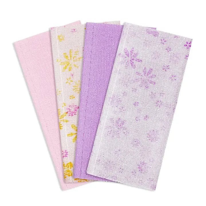 Exfoliating 2pc Shower Towel Set - Ballyhoo Boutique and Gift