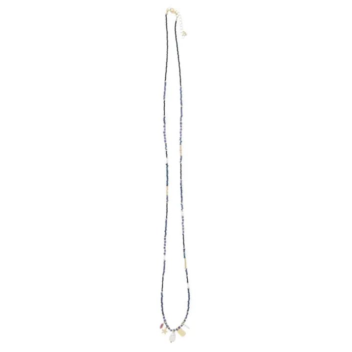 Faceted Necklace w/Charms - Ballyhoo Boutique and Gift