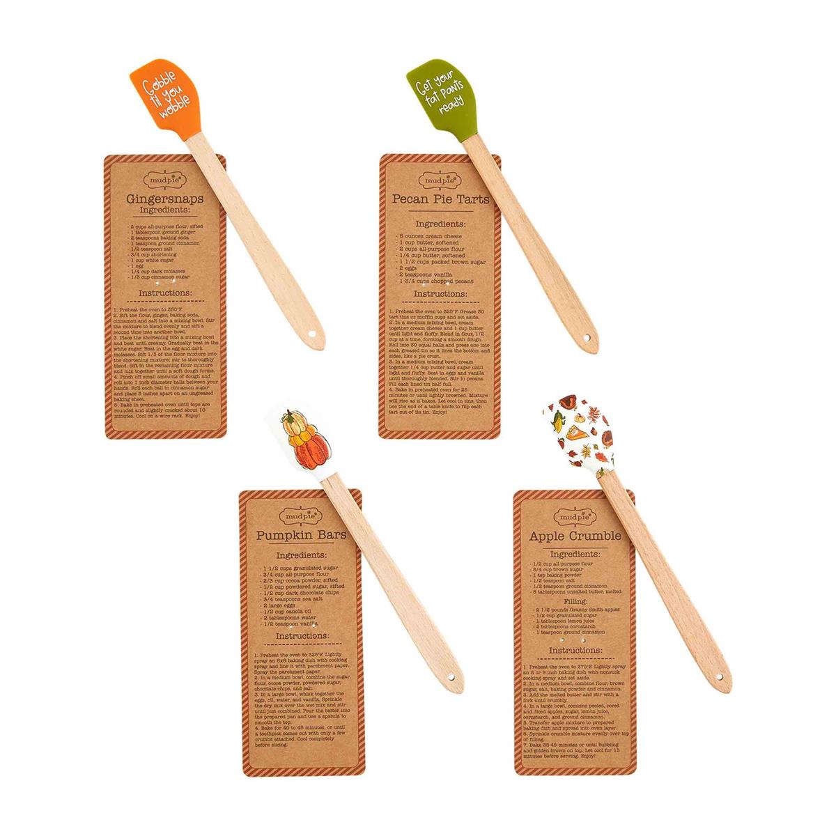 Fall Recipe Spatulas - Ballyhoo Boutique and Gift