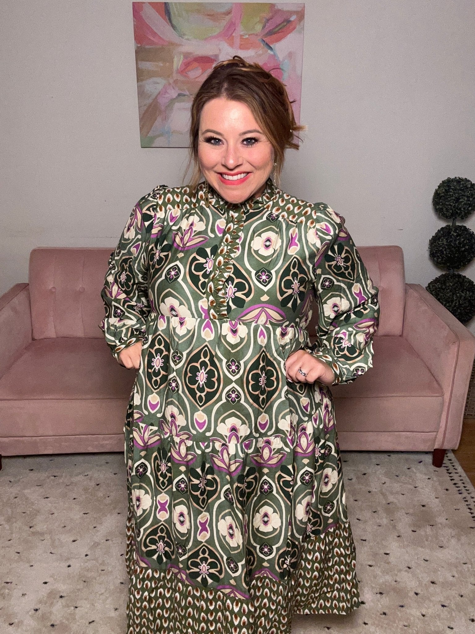Fallin' Into You Dress - Ballyhoo Boutique and Gift