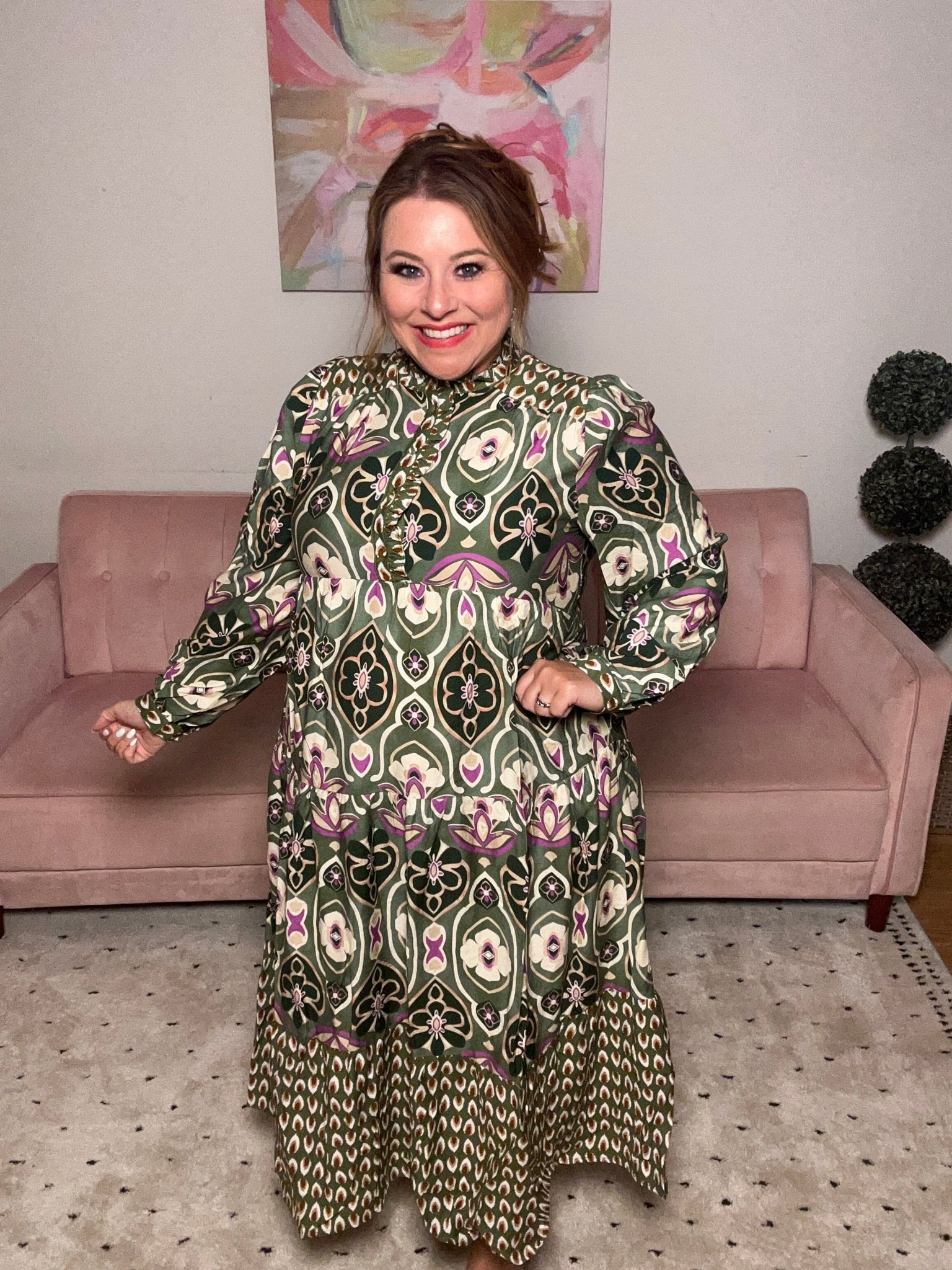 Fallin' Into You Dress - Ballyhoo Boutique and Gift