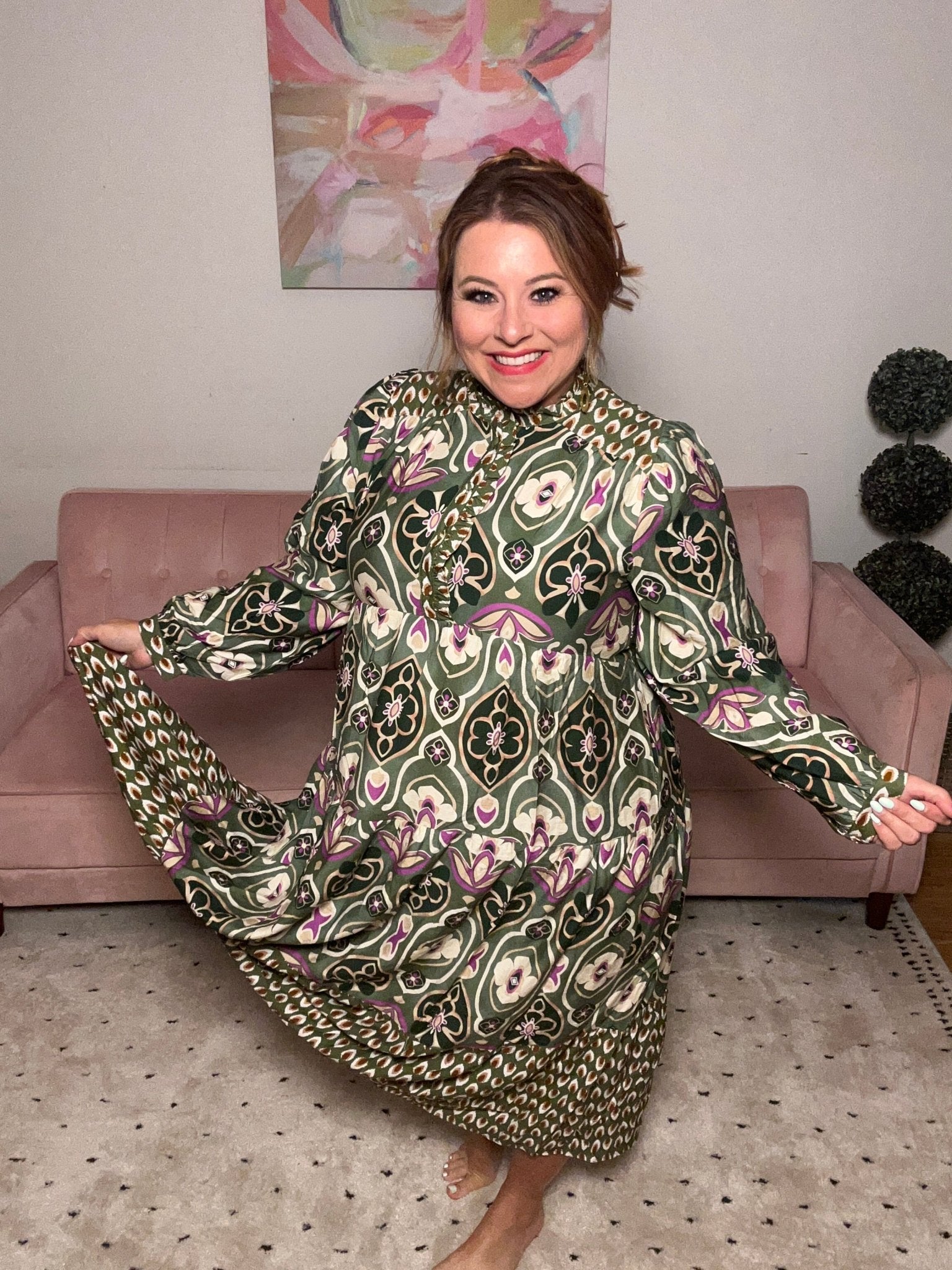 Fallin' Into You Dress - Ballyhoo Boutique and Gift