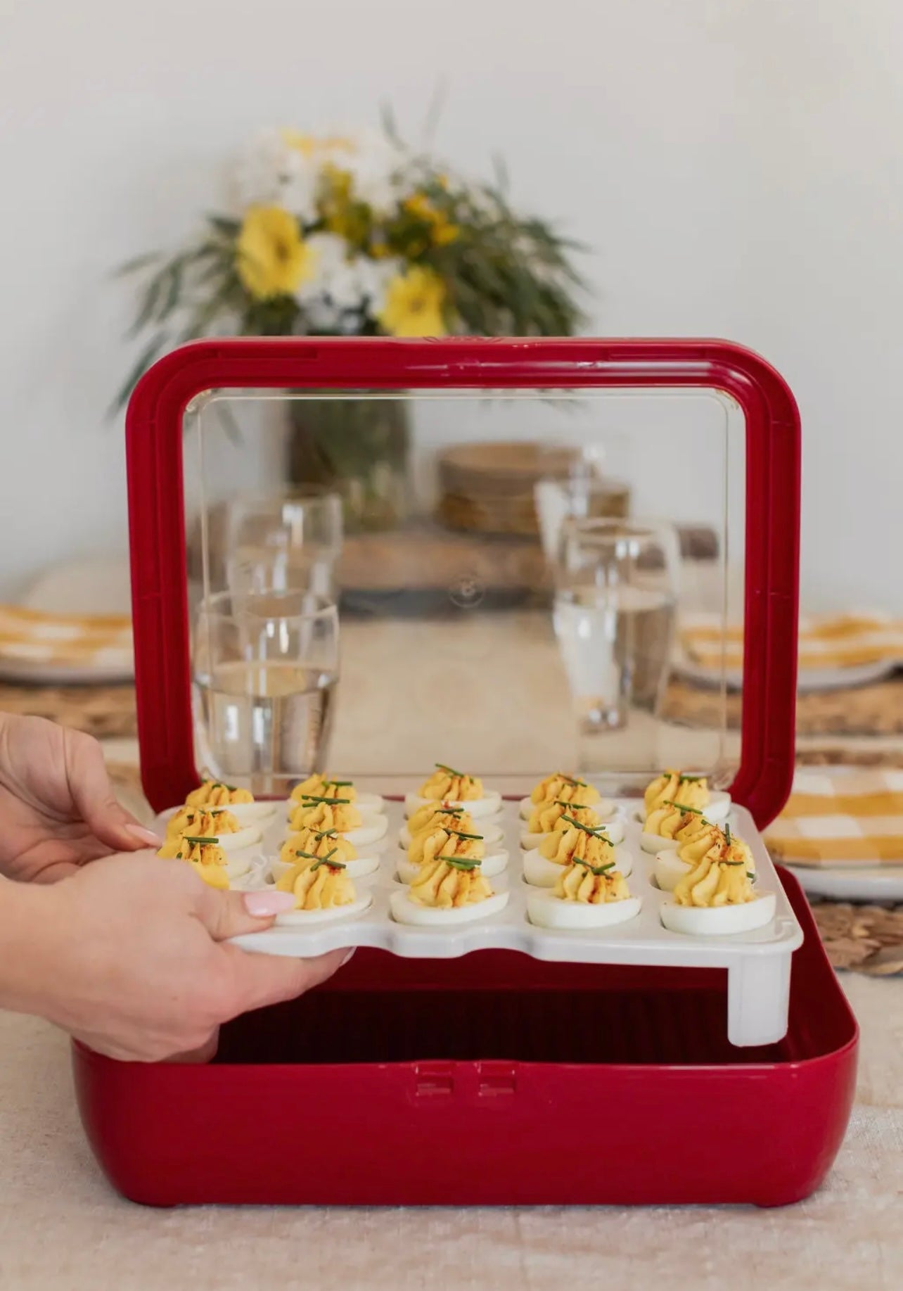 Fancy Panz Deviled Egg Tray - Ballyhoo Boutique and Gift